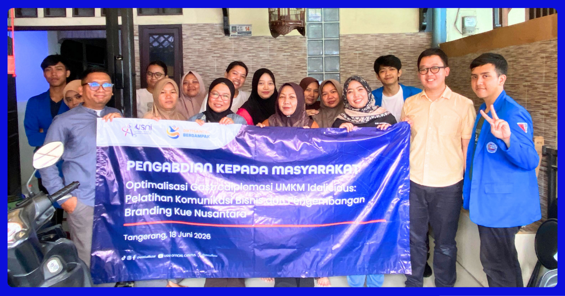 USNI Latih UMKM Kuliner Menjadi Duta Gastrodiplomasi Indonesia